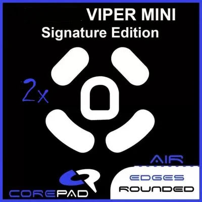 2 Sets Original Corepad Air Pro Ctrl Mouse Skates For Razer Viper Deathadder V4 V3 Pro Mini SE Esports Smooth Control PTFE Glide