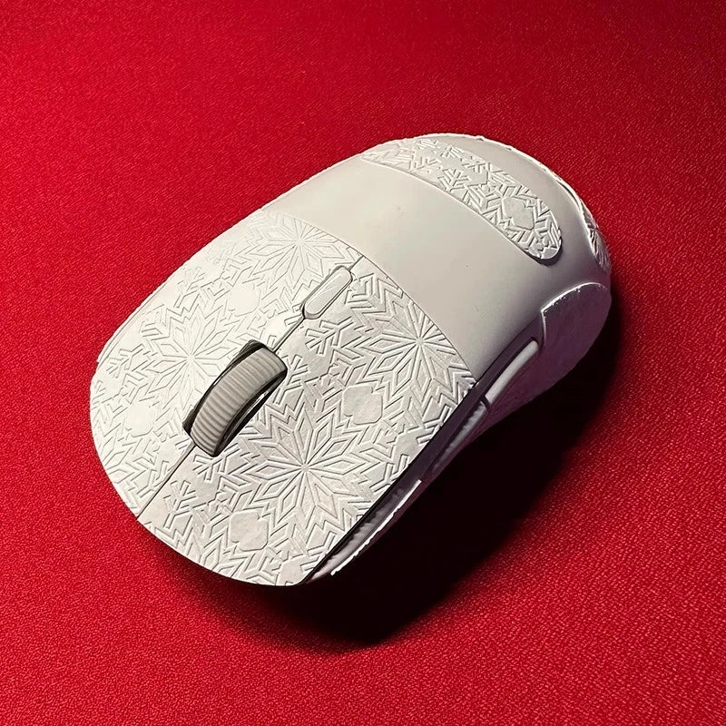 1 Set Ultraglide Mouse Anti Slip Sticker For AJazz AJ199 Anti Sweat Stickers Tape Non-slip Snowflake Thin Version Wear-resistant