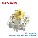 GATERON GPRO2.0 Switch Yellow Red Brown Switch Mechanical Keyboard Switch GK61 GK6