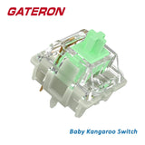 GATERON Kangaroo Switch 5 Pin 59g DIY Hotswap 35pcs Per Pack Gaming Mechanical Baby Kangaroo Keyboard Switch