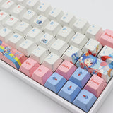 Anime Keycaps Cherry Profile Dye-Sublimation 140 PBT Keycap MX Switch Mechanical Keyboard Key Caps