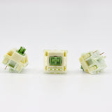 Matcha Switches Linear Mechanical Keyboard Switch 68g Customized Keyboard Switch 5-pin Extended Spring Compatible with MX