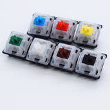 Gateron Switches Milky Top Black Bottom Yellow Black Switches for Mechanical Keyboard 5 Pin Keyboard Switch