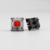 Gateron Switches Milky Top Black Bottom Yellow Black Switches for Mechanical Keyboard 5 Pin Keyboard Switch